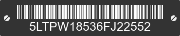 2006 LINCOLN Mark LT 5LTPW18536FJ22552 VIN decoded
