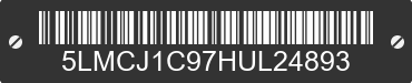 2017 LINCOLN MKC 5LMCJ1C97HUL24893 VIN decoded