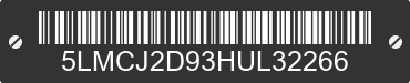 2017 LINCOLN MKC 5LMCJ2D93HUL32266 VIN decoded