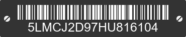 2017 LINCOLN MKC 5LMCJ2D97HU816104 VIN decoded