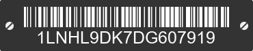2013 LINCOLN MKS 1LNHL9DK7DG607919 VIN decoded