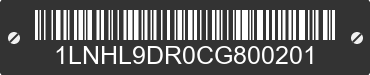 2012 LINCOLN MKS 1LNHL9DR0CG800201 VIN decoded