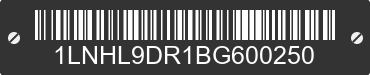 2011 LINCOLN MKS 1LNHL9DR1BG600250 VIN decoded