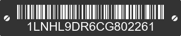 2012 LINCOLN MKS 1LNHL9DR6CG802261 VIN decoded