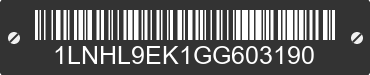 2016 LINCOLN MKS 1LNHL9EK1GG603190 VIN decoded