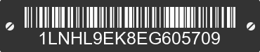 2014 LINCOLN MKS 1LNHL9EK8EG605709 VIN decoded