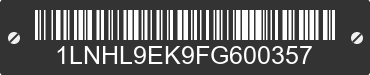 2015 LINCOLN MKS 1LNHL9EK9FG600357 VIN decoded