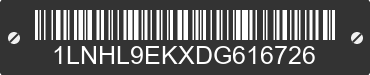 2013 LINCOLN MKS 1LNHL9EKXDG616726 VIN decoded
