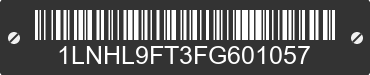 2015 LINCOLN MKS 1LNHL9FT3FG601057 VIN decoded