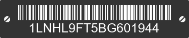 2011 LINCOLN MKS 1LNHL9FT5BG601944 VIN decoded
