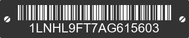 2010 LINCOLN MKS 1LNHL9FT7AG615603 VIN decoded