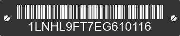 2014 LINCOLN MKS 1LNHL9FT7EG610116 VIN decoded