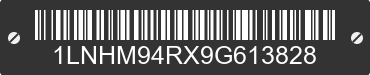 2009 LINCOLN MKS 1LNHM94RX9G613828 VIN decoded