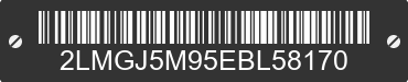 2014 LINCOLN MKT 2LMGJ5M95EBL58170 VIN decoded