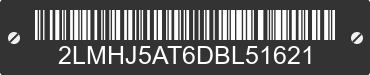 2013 LINCOLN MKT 2LMHJ5AT6DBL51621 VIN decoded