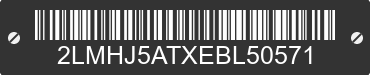2014 LINCOLN MKT 2LMHJ5ATXEBL50571 VIN decoded