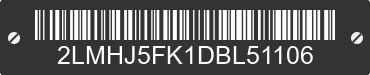 2013 LINCOLN MKT 2LMHJ5FK1DBL51106 VIN decoded