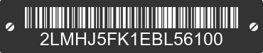 2014 LINCOLN MKT 2LMHJ5FK1EBL56100 VIN decoded