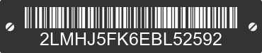 2014 LINCOLN MKT 2LMHJ5FK6EBL52592 VIN decoded
