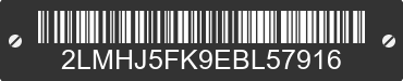 2014 LINCOLN MKT 2LMHJ5FK9EBL57916 VIN decoded