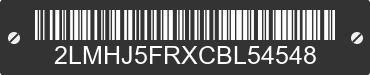 2012 LINCOLN MKT 2LMHJ5FRXCBL54548 VIN decoded