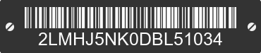 2013 LINCOLN MKT 2LMHJ5NK0DBL51034 VIN decoded