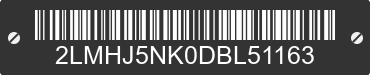 2013 LINCOLN MKT 2LMHJ5NK0DBL51163 VIN decoded