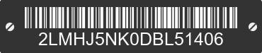 2013 LINCOLN MKT 2LMHJ5NK0DBL51406 VIN decoded