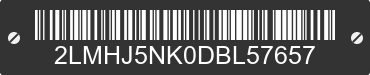 2013 LINCOLN MKT 2LMHJ5NK0DBL57657 VIN decoded