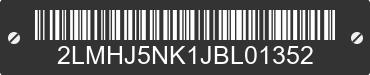 2018 LINCOLN MKT 2LMHJ5NK1JBL01352 VIN decoded