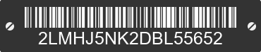 2013 LINCOLN MKT 2LMHJ5NK2DBL55652 VIN decoded