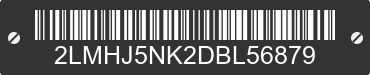 2013 LINCOLN MKT 2LMHJ5NK2DBL56879 VIN decoded
