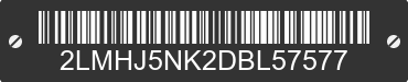 2013 LINCOLN MKT 2LMHJ5NK2DBL57577 VIN decoded