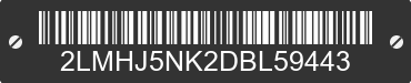 2013 LINCOLN MKT 2LMHJ5NK2DBL59443 VIN decoded