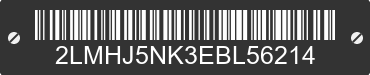 2014 LINCOLN MKT 2LMHJ5NK3EBL56214 VIN decoded
