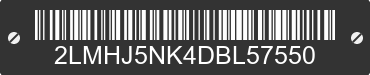 2013 LINCOLN MKT 2LMHJ5NK4DBL57550 VIN decoded