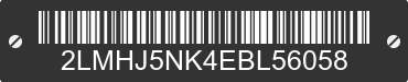 2014 LINCOLN MKT 2LMHJ5NK4EBL56058 VIN decoded