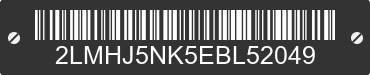 2014 LINCOLN MKT 2LMHJ5NK5EBL52049 VIN decoded