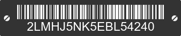 2014 LINCOLN MKT 2LMHJ5NK5EBL54240 VIN decoded