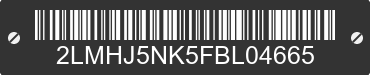 2015 LINCOLN MKT 2LMHJ5NK5FBL04665 VIN decoded