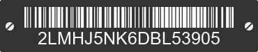 2013 LINCOLN MKT 2LMHJ5NK6DBL53905 VIN decoded