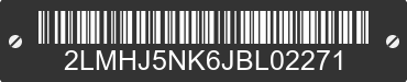 2018 LINCOLN MKT 2LMHJ5NK6JBL02271 VIN decoded