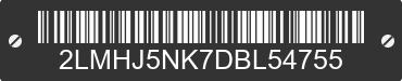 2013 LINCOLN MKT 2LMHJ5NK7DBL54755 VIN decoded