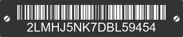 2013 LINCOLN MKT 2LMHJ5NK7DBL59454 VIN decoded