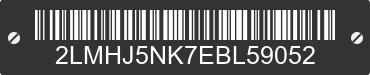 2014 LINCOLN MKT 2LMHJ5NK7EBL59052 VIN decoded