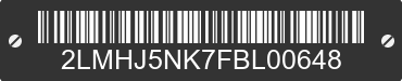 2015 LINCOLN MKT 2LMHJ5NK7FBL00648 VIN decoded