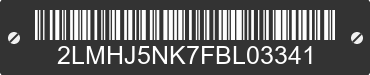 2015 LINCOLN MKT 2LMHJ5NK7FBL03341 VIN decoded
