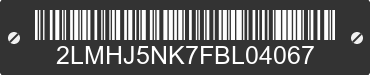 2015 LINCOLN MKT 2LMHJ5NK7FBL04067 VIN decoded