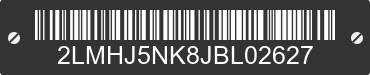 2018 LINCOLN MKT 2LMHJ5NK8JBL02627 VIN decoded