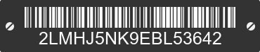 2014 LINCOLN MKT 2LMHJ5NK9EBL53642 VIN decoded